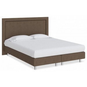 Кровать двуспальная London Boxspring Elite  ORM_160-200-LondonBoxspringElite-TetraNut