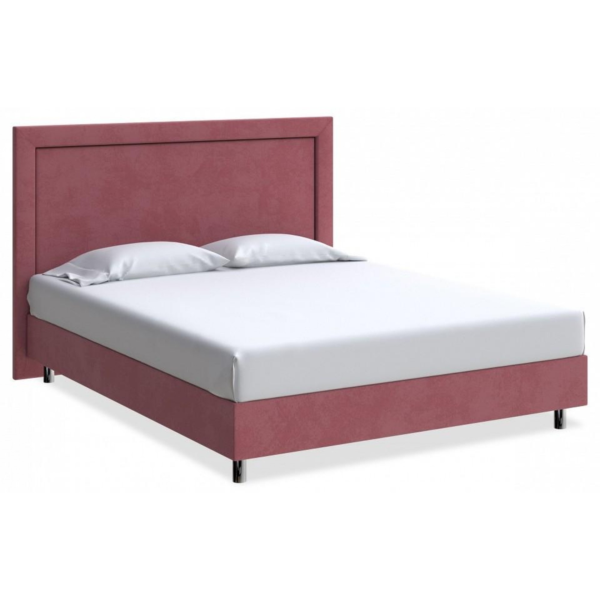 Кровать двуспальная London Boxspring Standart  ORM_160-200-LondonBoxspringStandart-UltraScarlet