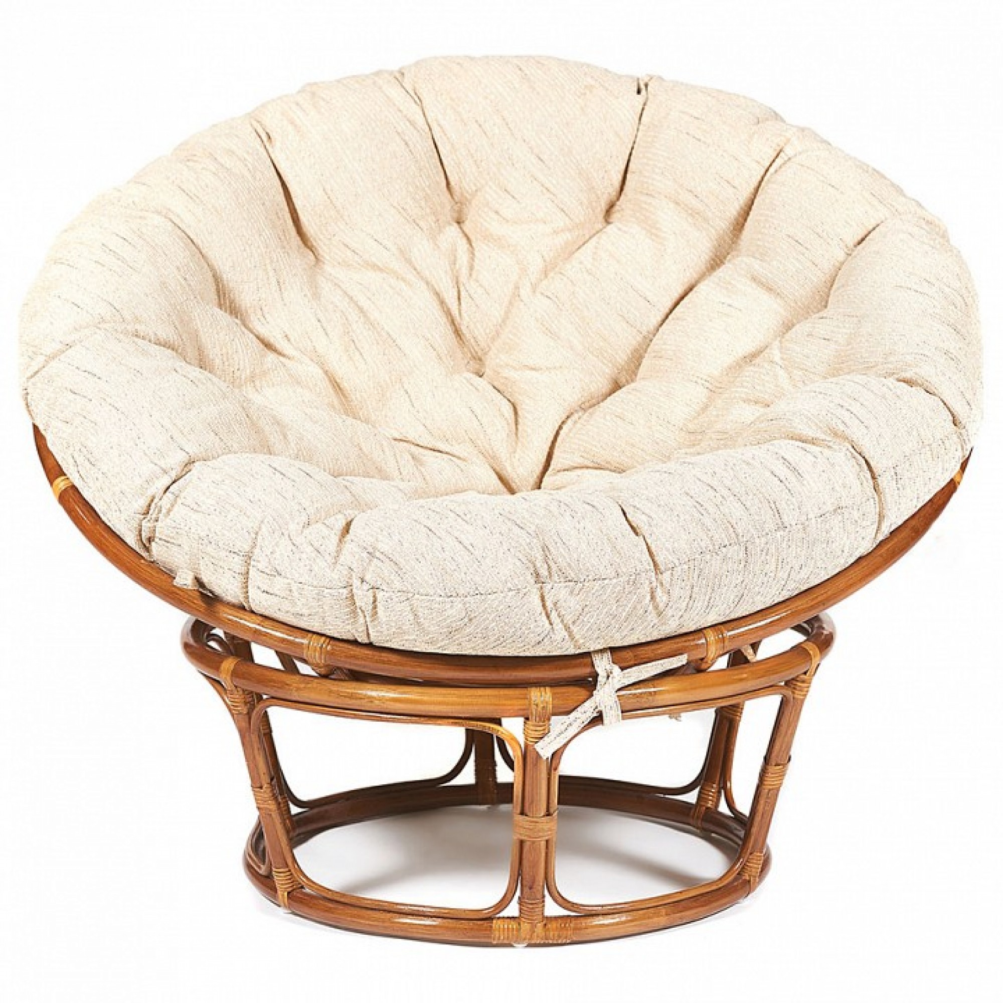 Кресло Papasan 23/01W древесина коричневая нейтральная орех 1150x980x930(TET_10522)