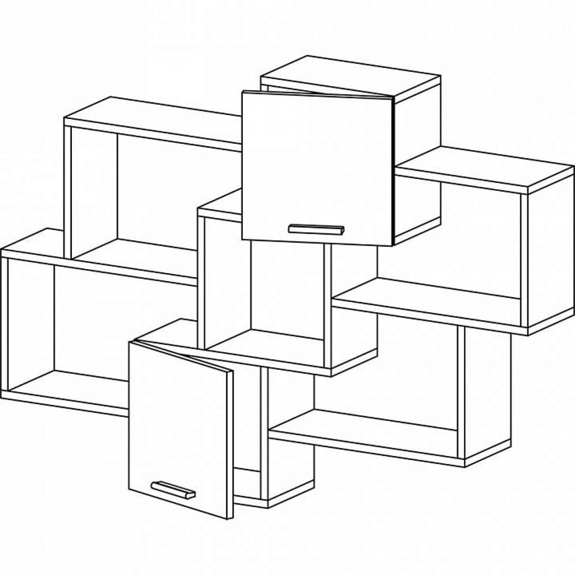 Полка комбинированная Флэш-32    MAS_PNFL-32-DAT