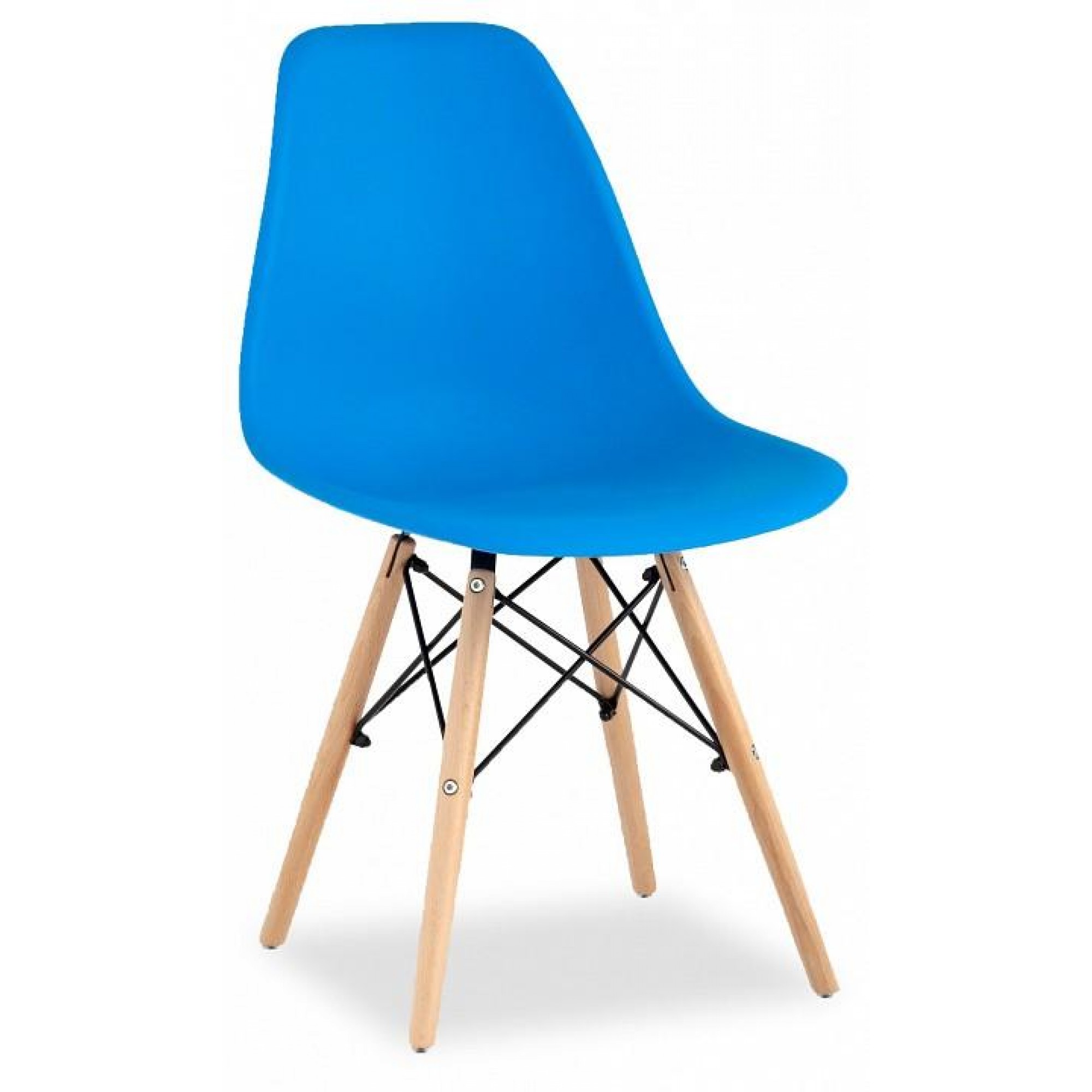 Набор из 4 стульев Eames    SGR_Y801-cyan-X4