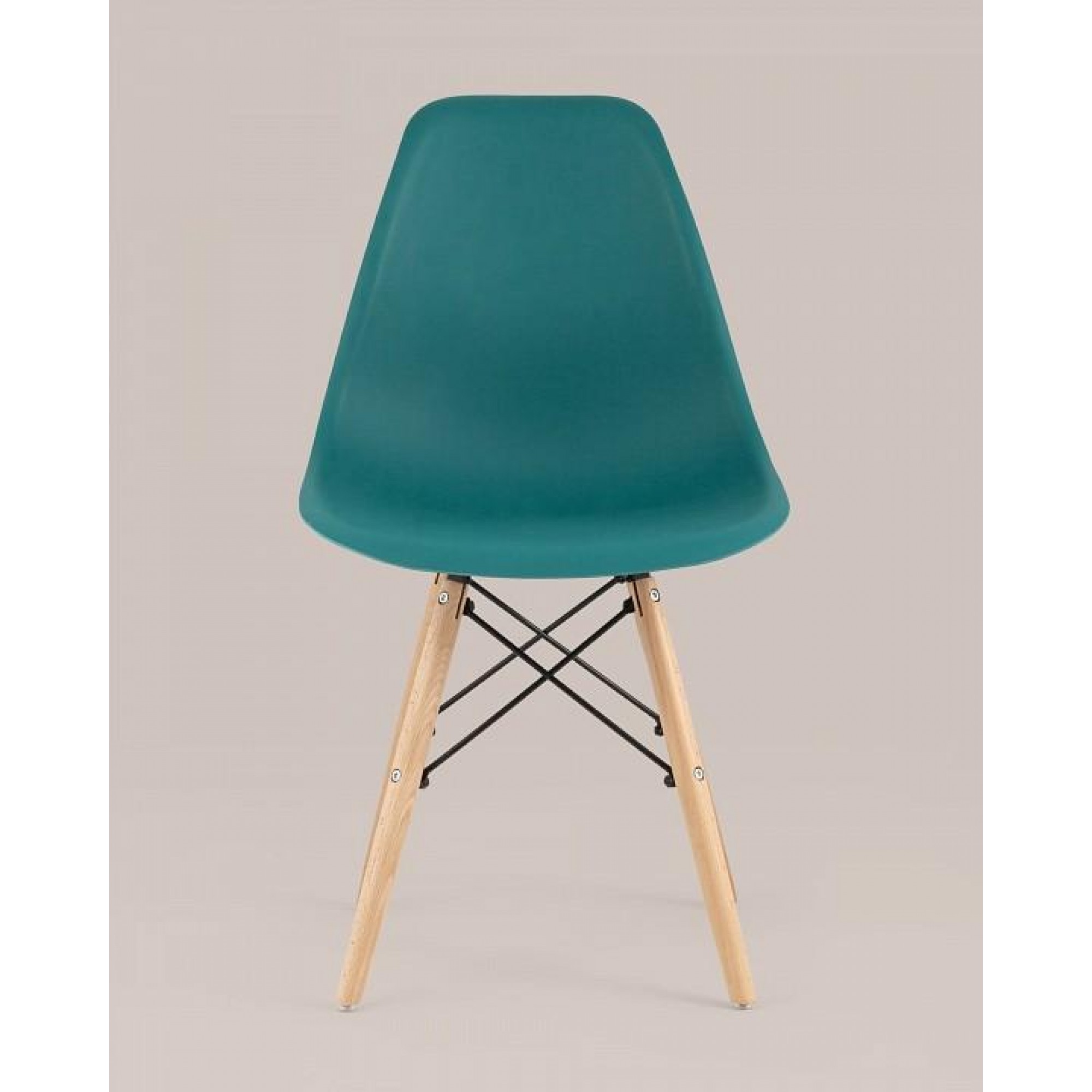 Набор из 4 стульев Eames    SGR_Y801-dark-green-X4