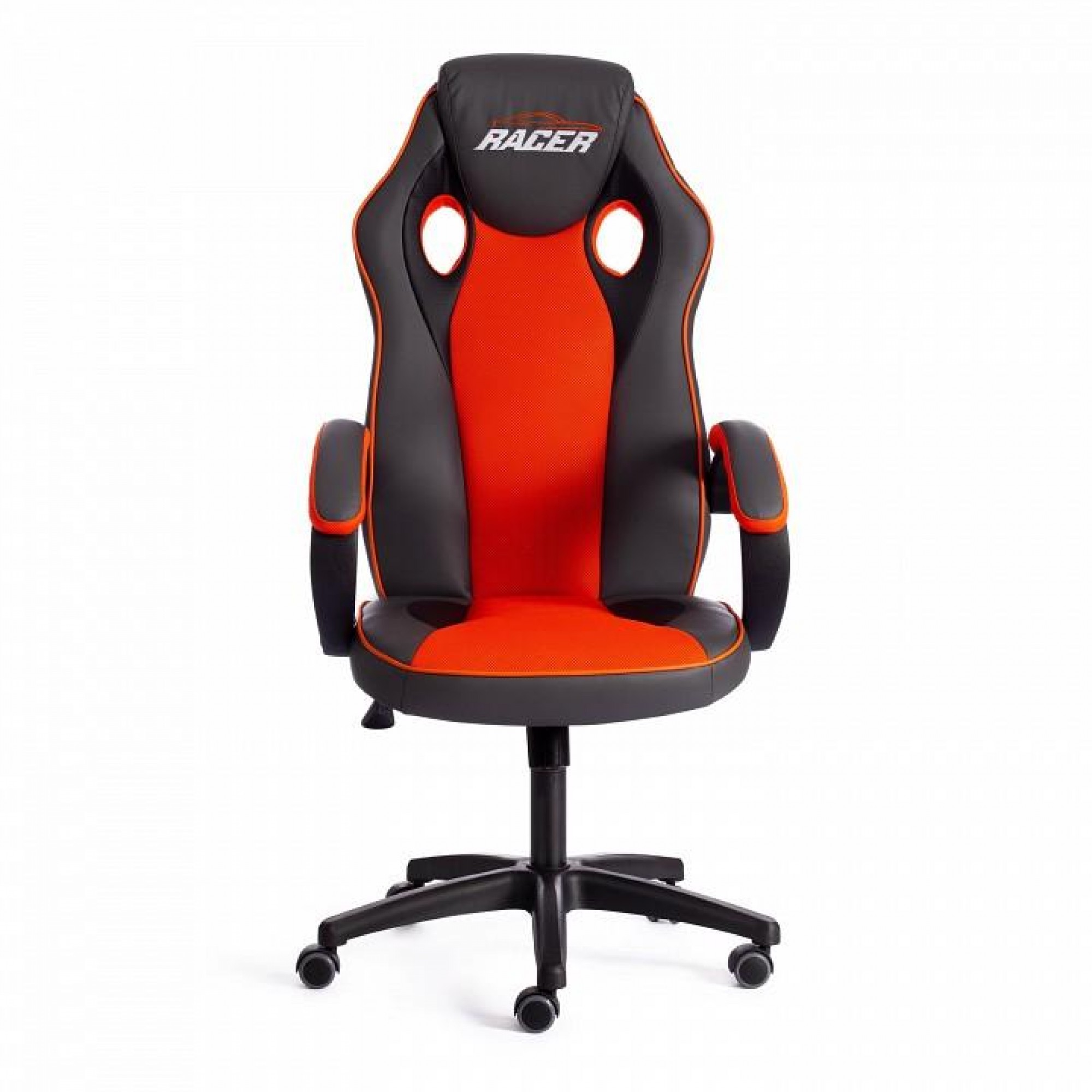 Кресло компьютерное Racer GT new оранжевый 640x500x1250-1350(TET_13250)