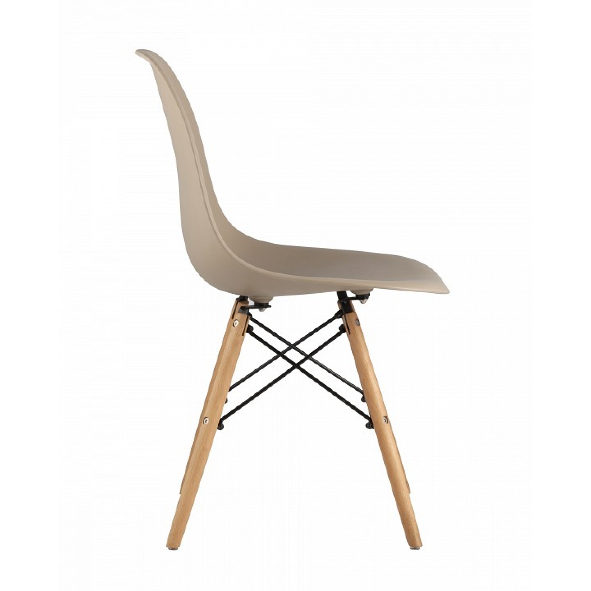 Стул Eames Wood    SGR_8056PP_DARK_GREY