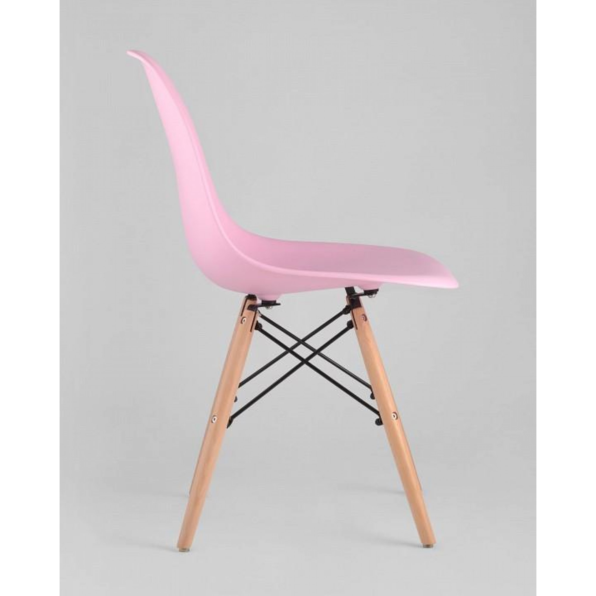 Набор из 4 стульев Eames бежевый SGR_8056PP-PINK-X4