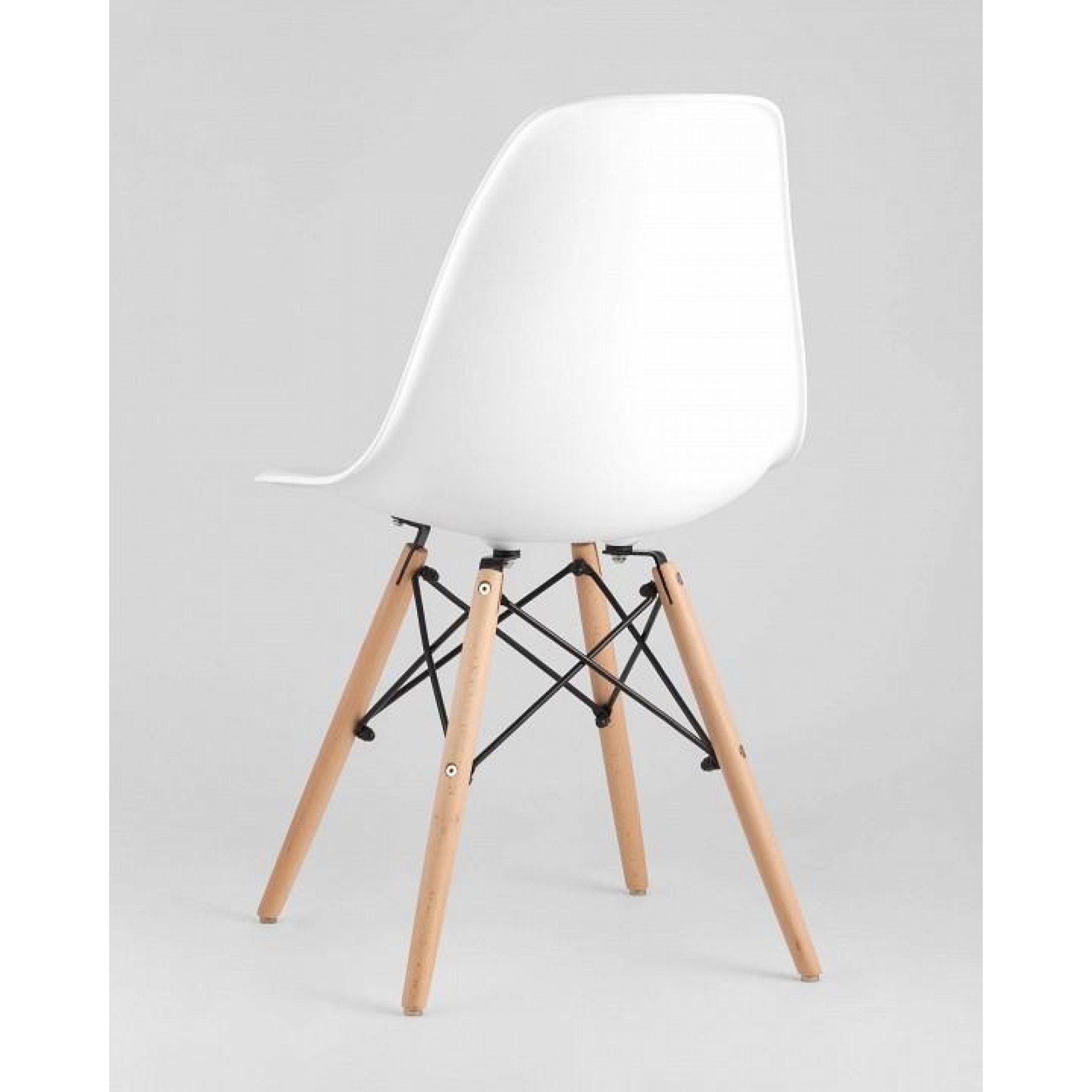 Набор из 4 стульев Eames    SGR_8056PP-WHITE-X4