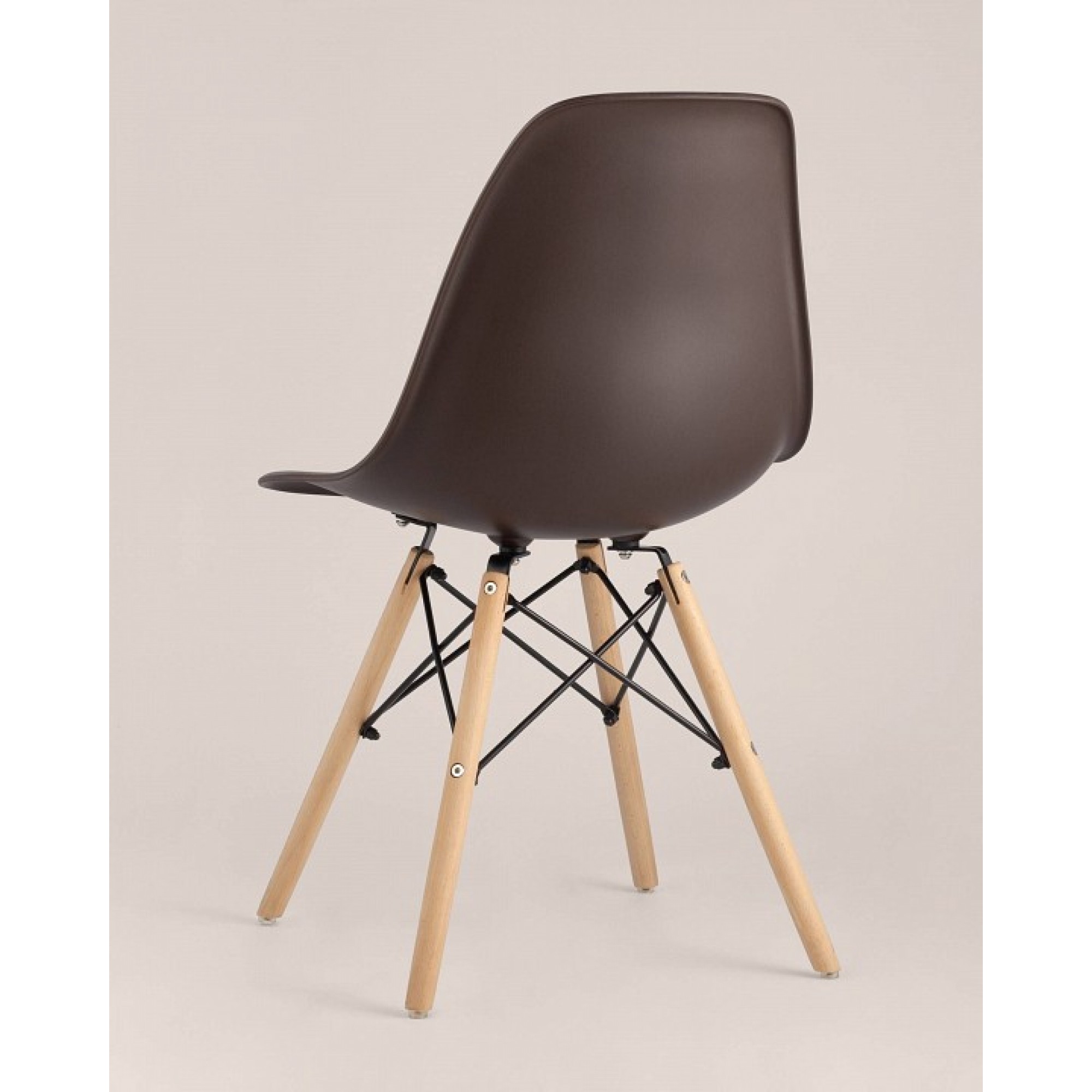 Стул Eames    SGR_8056PP-BROWN-66009