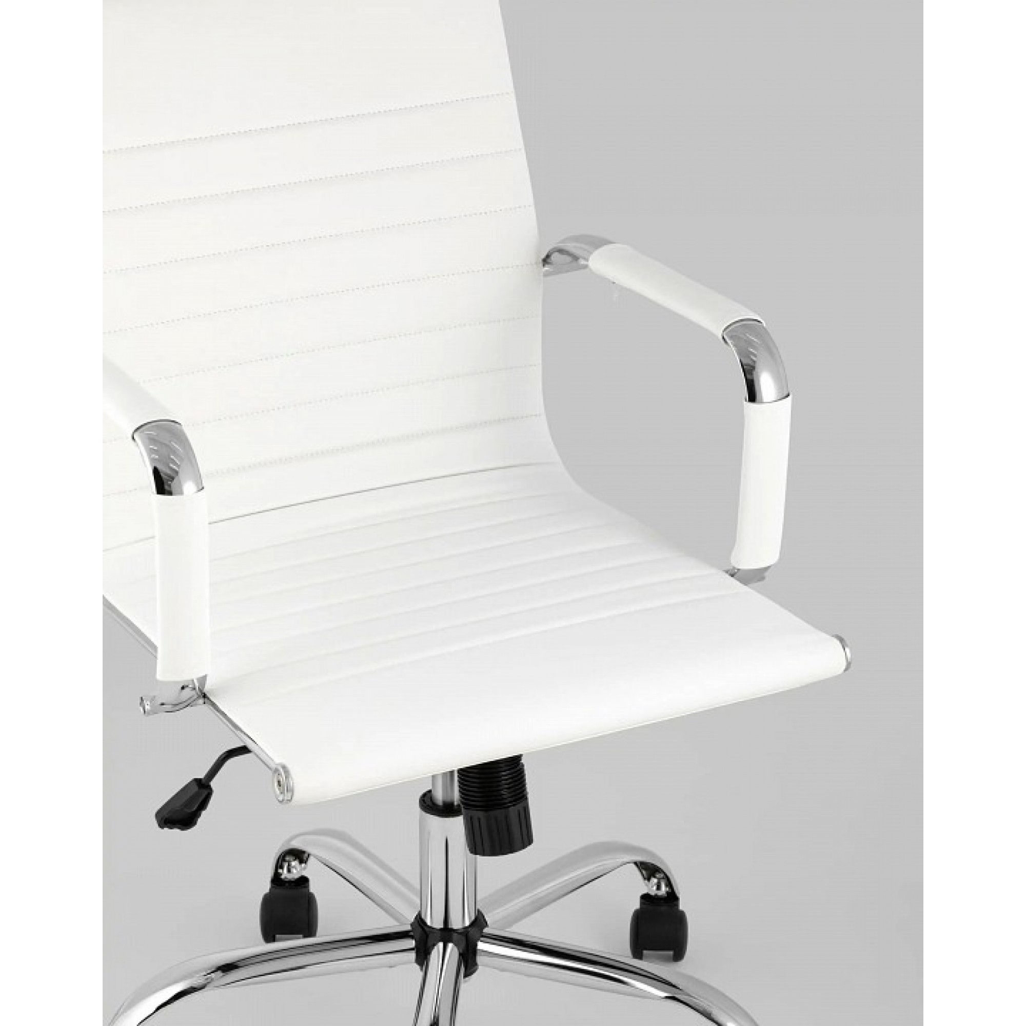 Кресло компьютерное TopChairs City S    SGR_D-101-white