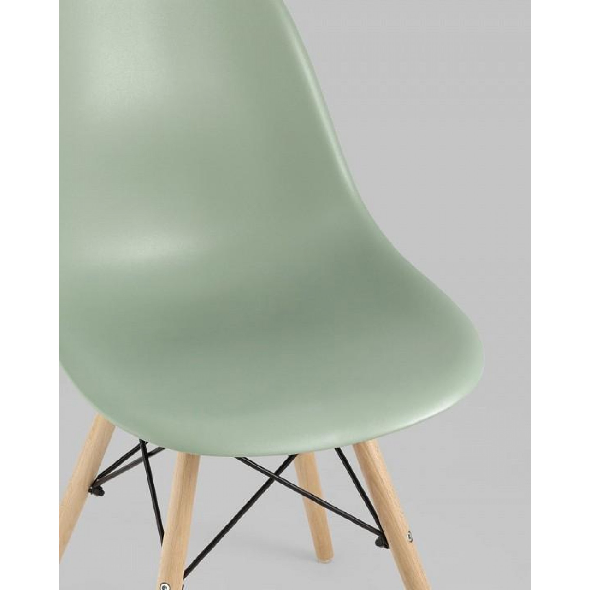 Набор из 4 стульев Eames бежевый 460x530x815(SGR_8056PP-greyish-green-70077-X4)