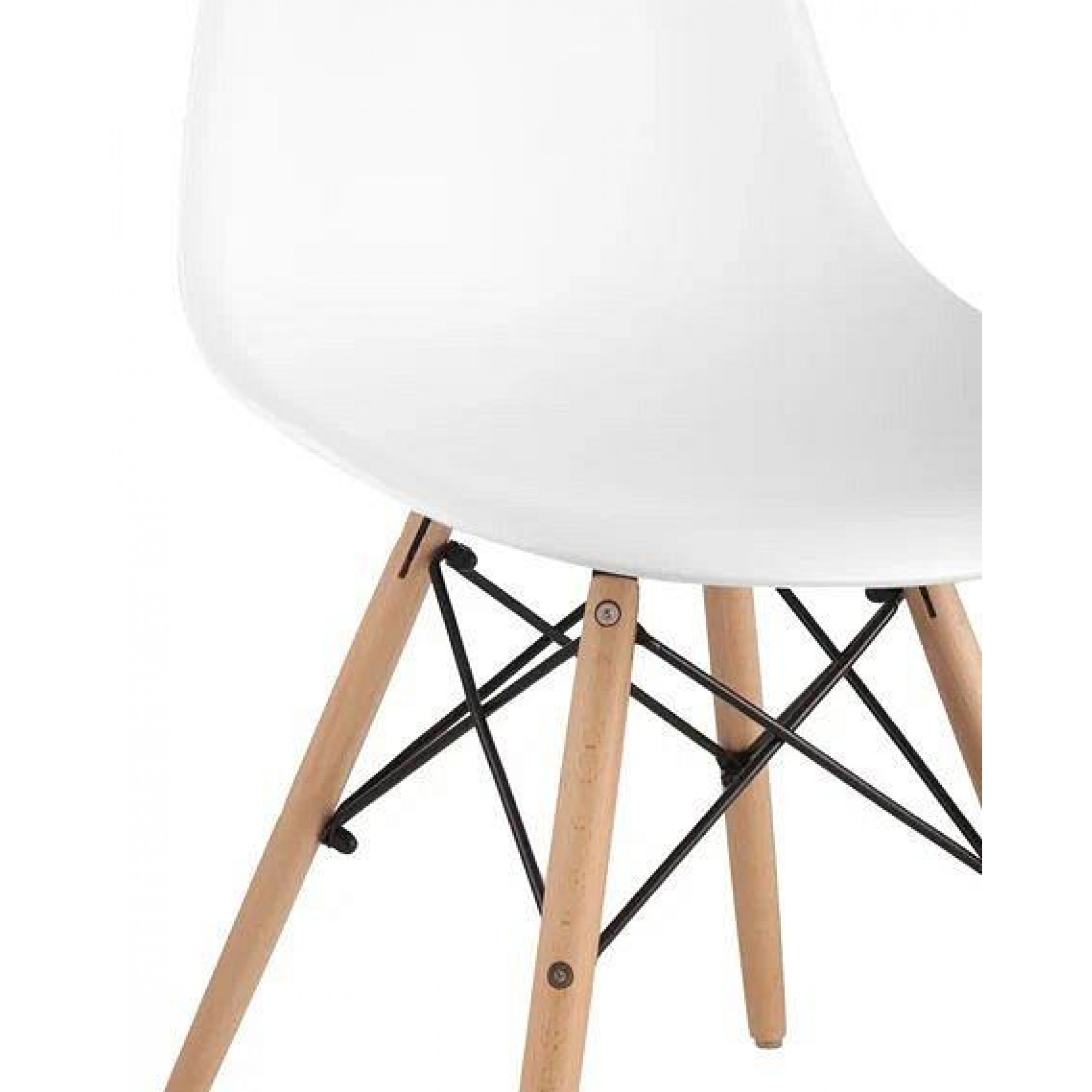 Набор из 4 стульев Eames    SGR_Y801-white-X4