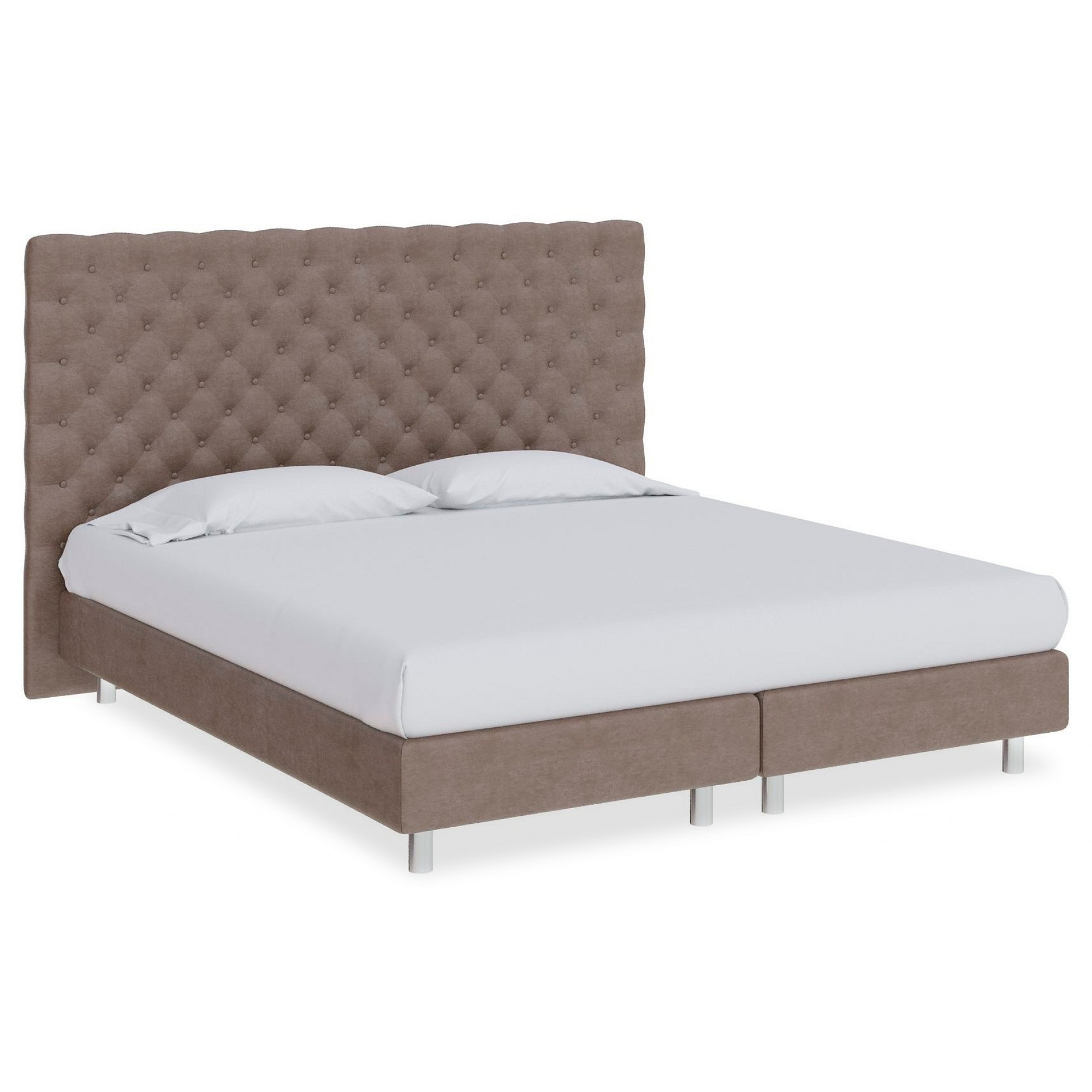 Кровать двуспальная Paris Boxspring Lift  ORM_160-200-ParisBoxspringLift-LoftyCoffee