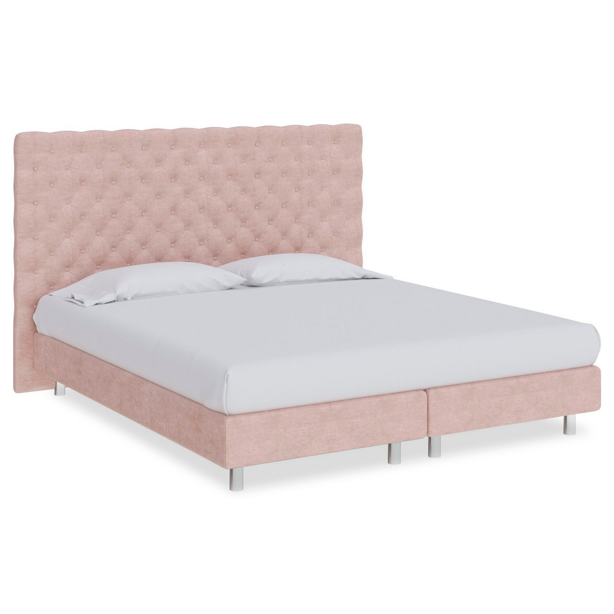 Кровать двуспальная Paris Boxspring Elite  ORM_160-200-ParisBoxspringElite-LoftyMokko