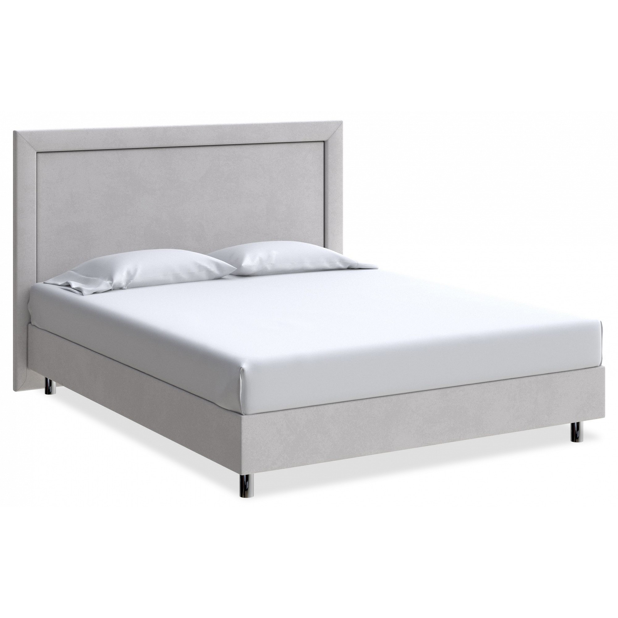 Кровать двуспальная London Boxspring Standart  ORM_160-200-LondonBoxspringStandart-UltraGreyStone