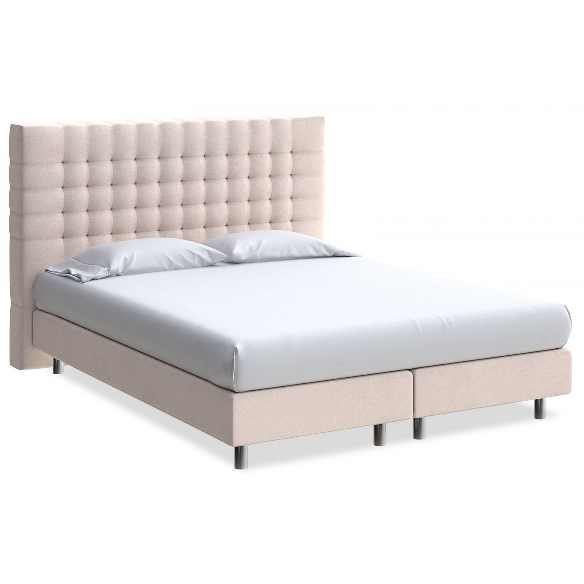 Кровать двуспальная Tallinn Boxspring Elite  ORM_160-200-TallinnBoxspringElite-UltraSouffle